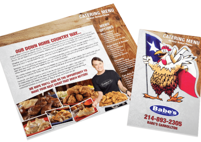 Babes Chicken – Catering Menu