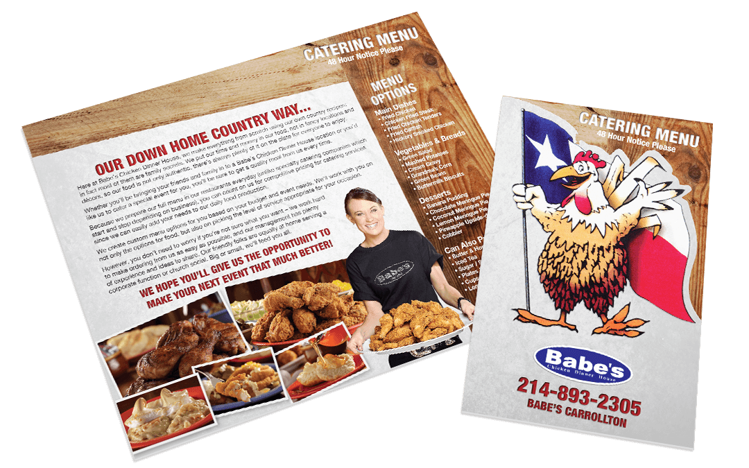Babes Chicken – Catering Menu